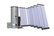HEWALEX 6 KSR10 500 Zestaw solarny próżniowy dla 5-8 osób do c.w.u Zestawy solarne  do c.w.u.