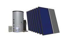 Zestaw solarny do wspomagania c.o. HEWALEX 8 TLPAC-INTEGRA 800 