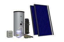  HEWALEX 2 TLP 200 Zestaw solarny dla 2-3-4 osób do c.w.u. Zestawy solarne  do c.w.u.