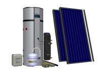 HEWALEX 2TLP PCWU 300SK Zestaw solarny z pompą ciepła dla 2-4 osób Zestawy solarne  do c.w.u.
