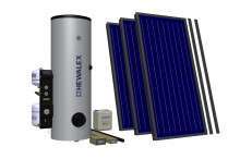 HEWALEX 3 TLP KOMPAKT 300HB Zestaw solarny dla 3-4-5 osób do c.w.u. Zestawy solarne  do c.w.u.