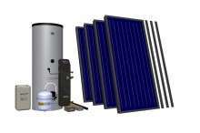 HEWALEX 4 TLP 400 Zestaw solarny dla 4-5-6 osób do podgrzewania cwu Zestawy solarne  do c.w.u.